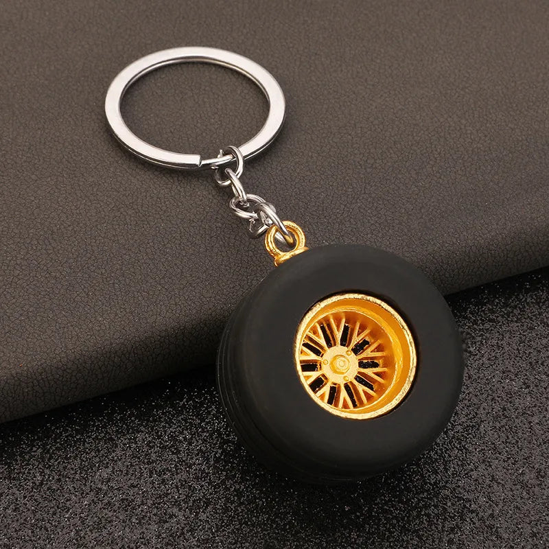 Simple Style Color Block Silica Gel Unisex Bag Pendant Keychain