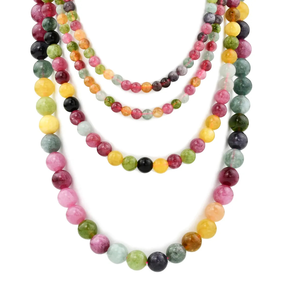 Simple Style Colorful Beaded Beaded Women's Choker