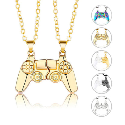 Simple Style Commute Game Console Alloy Plating Couple Bracelets Necklace