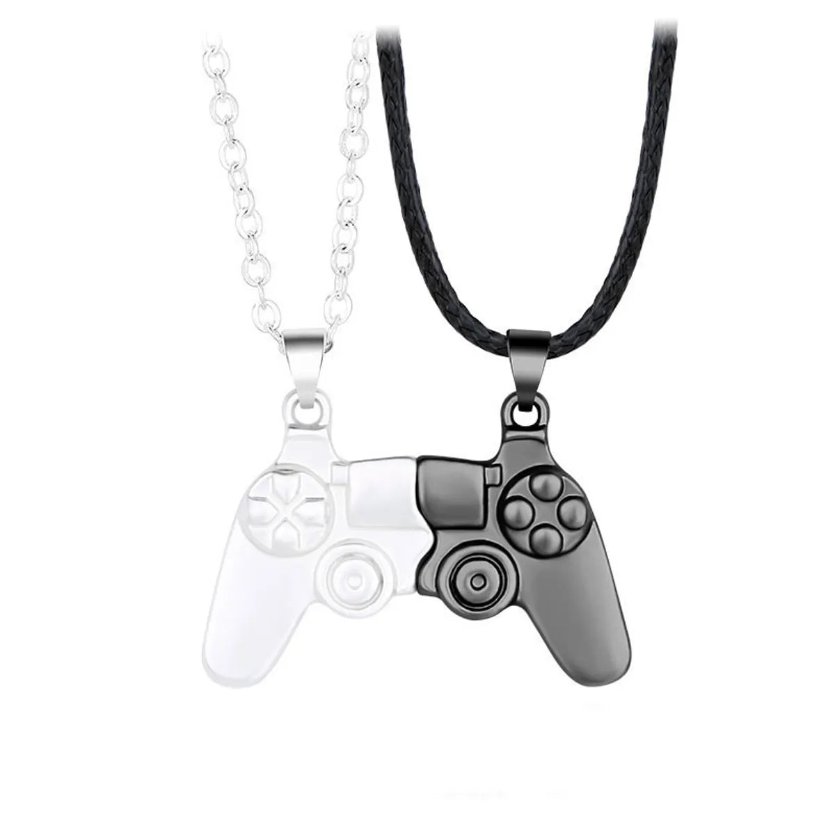 Simple Style Commute Game Console Alloy Plating Couple Bracelets Necklace