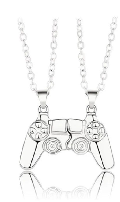 Simple Style Commute Game Console Alloy Plating Couple Bracelets Necklace