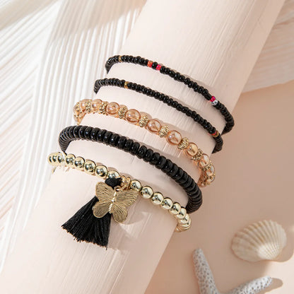 Simple Style Commute Geometric Alloy Soft Clay Wholesale Bracelets