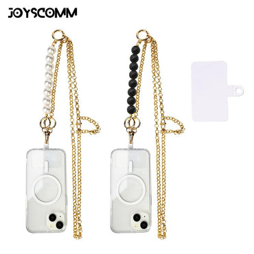 Simple Style Commute Geometric Metal Plating Mobile Phone Lanyard