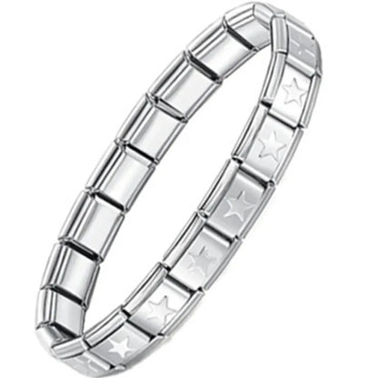 Simple Style Commute Heart Shape 304 Stainless Steel Bracelets In Bulk