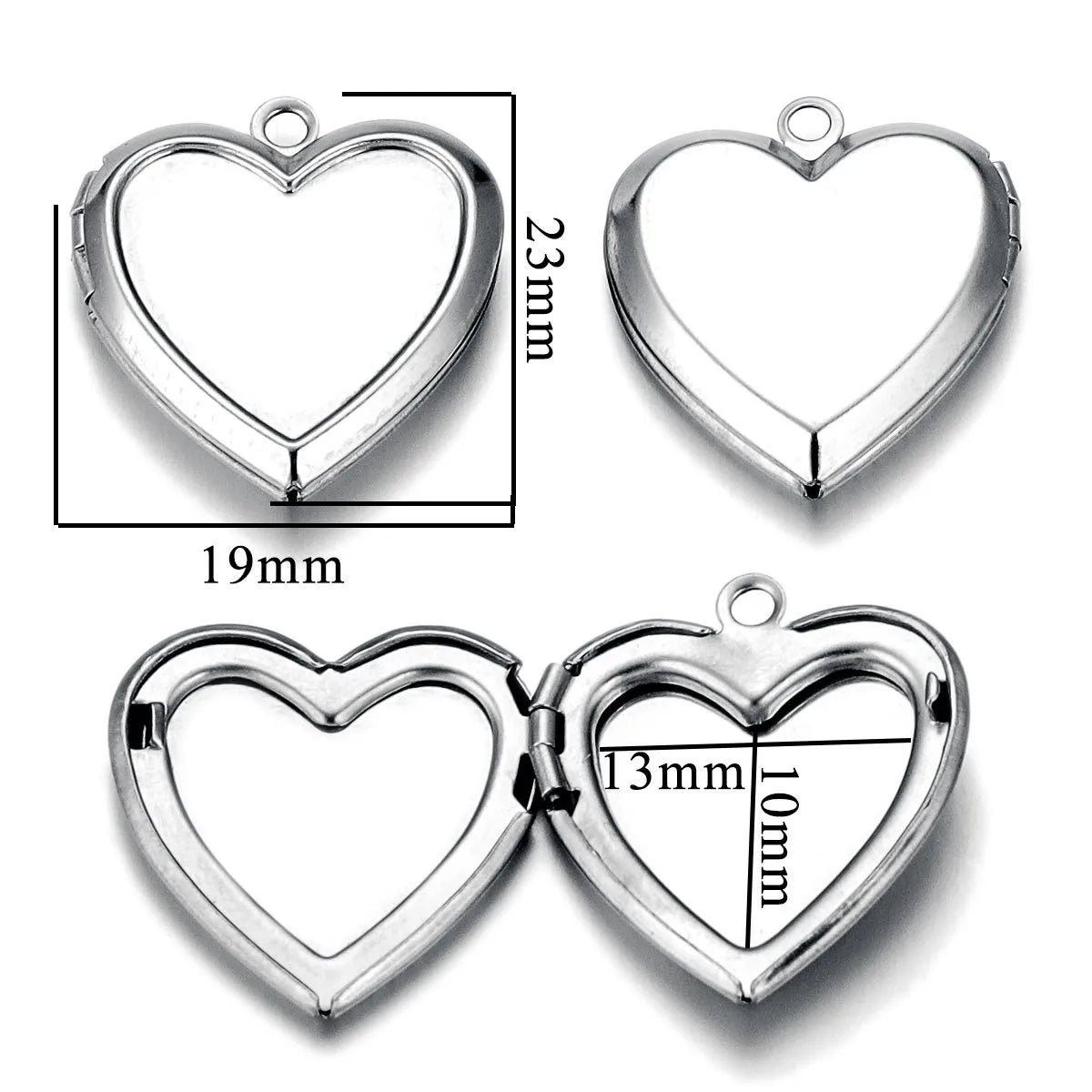 1 Piece Stainless Steel Polished Pendant