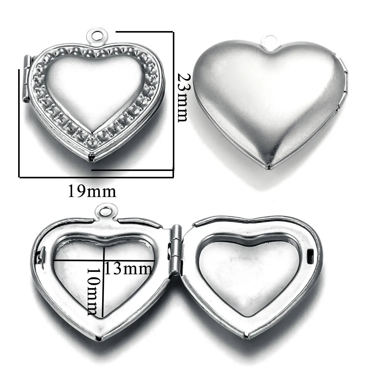 1 Piece Stainless Steel Polished Pendant