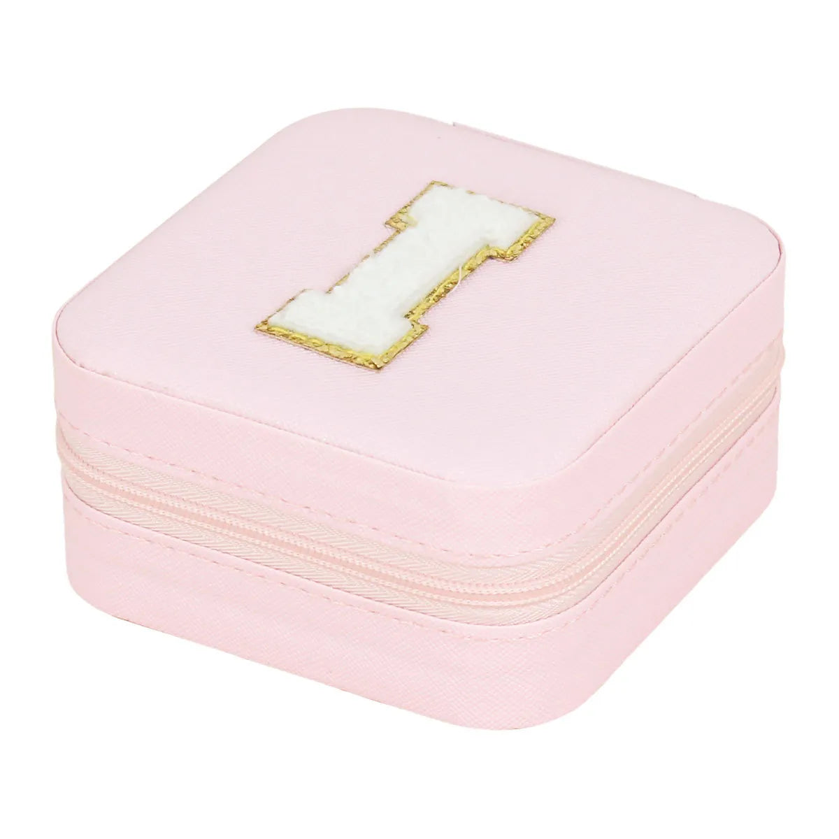 Simple Style Commute Letter Pu Leather Jewelry Boxes