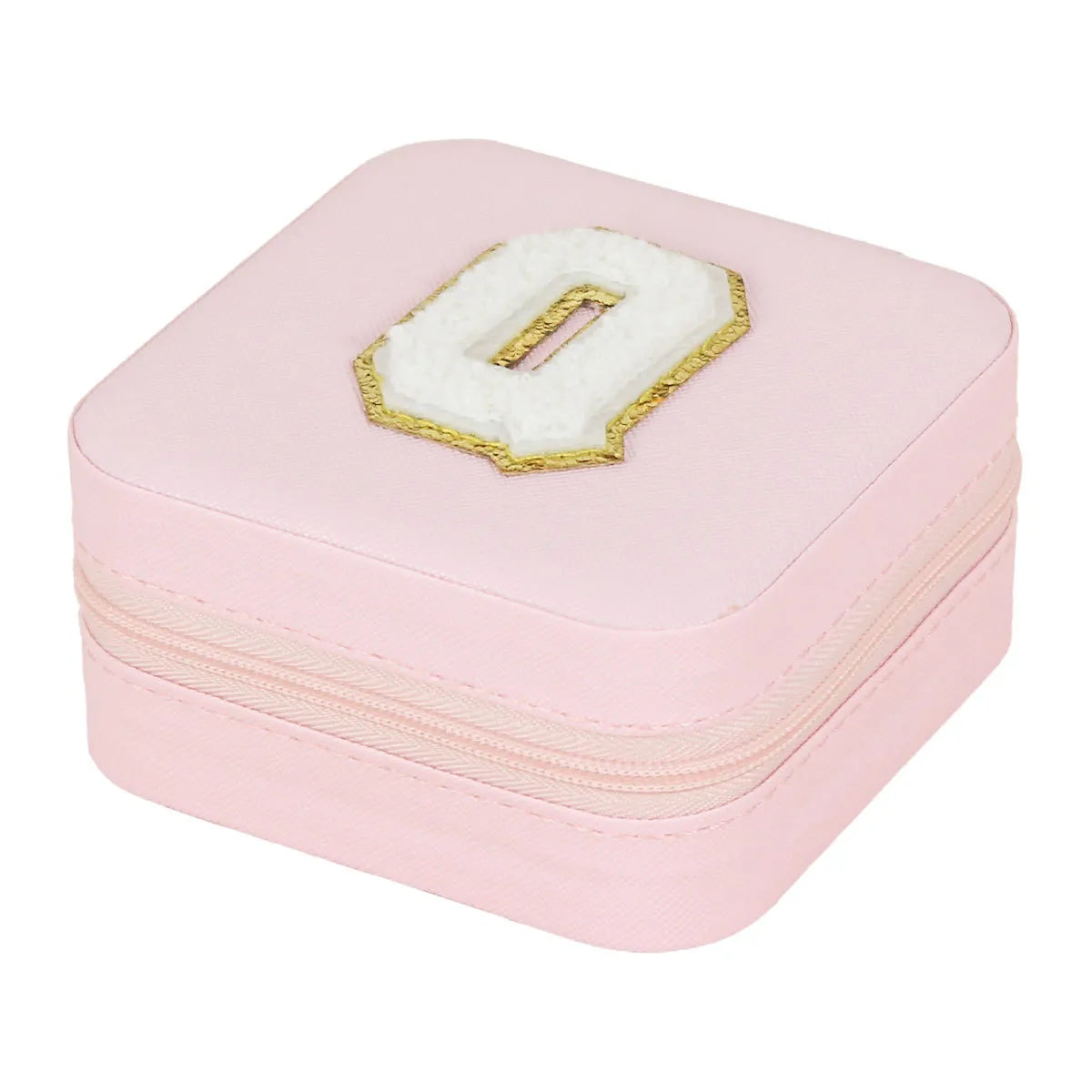 Simple Style Commute Letter Pu Leather Jewelry Boxes