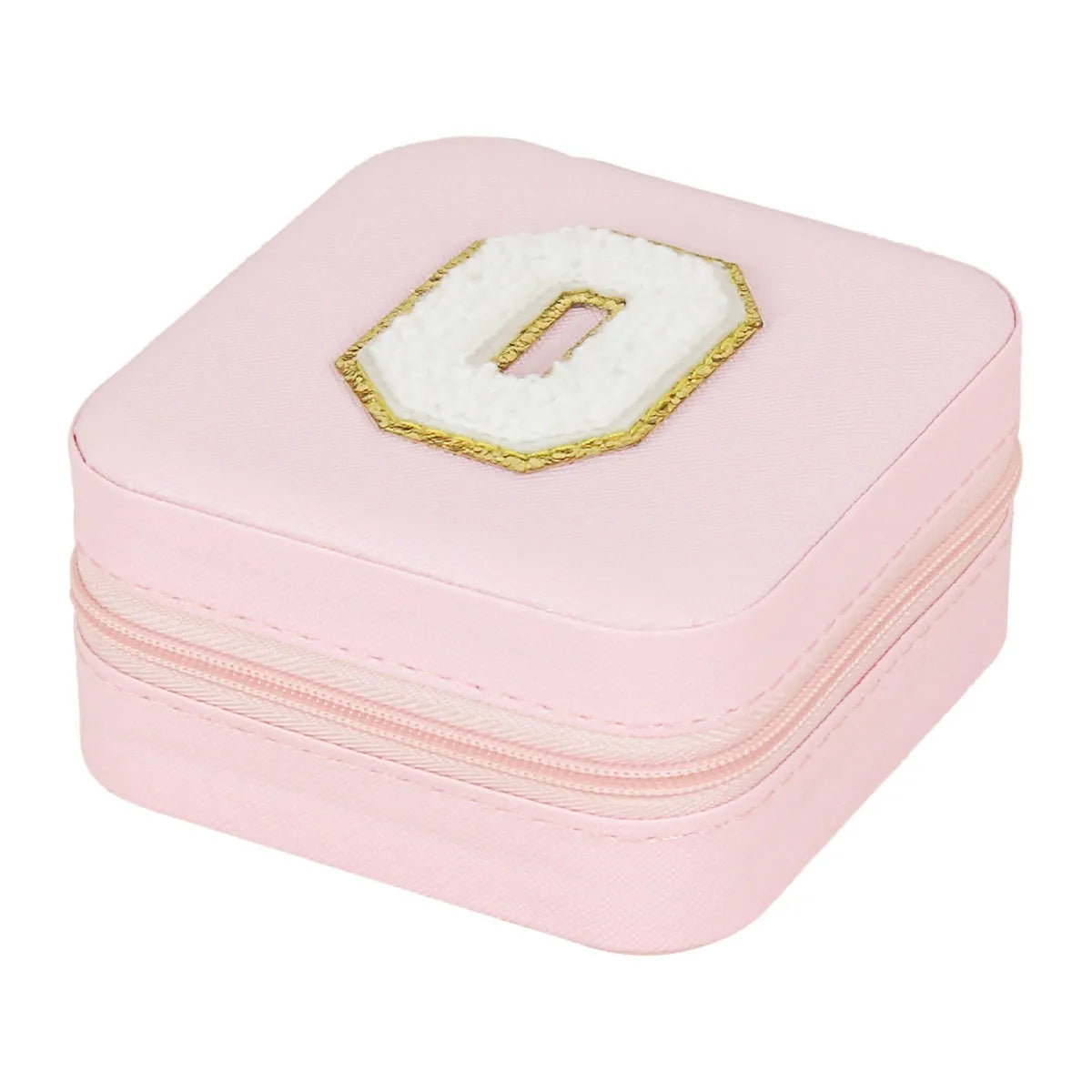 Simple Style Commute Letter Pu Leather Jewelry Boxes