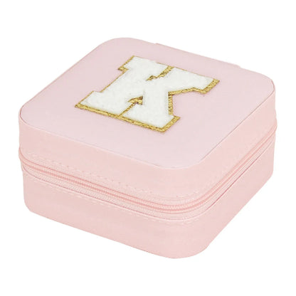 Simple Style Commute Solid Color Pu Leather Jewelry Boxes