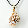 Simple Style Conch Pu Leather Shell Wholesale Pendant Necklace