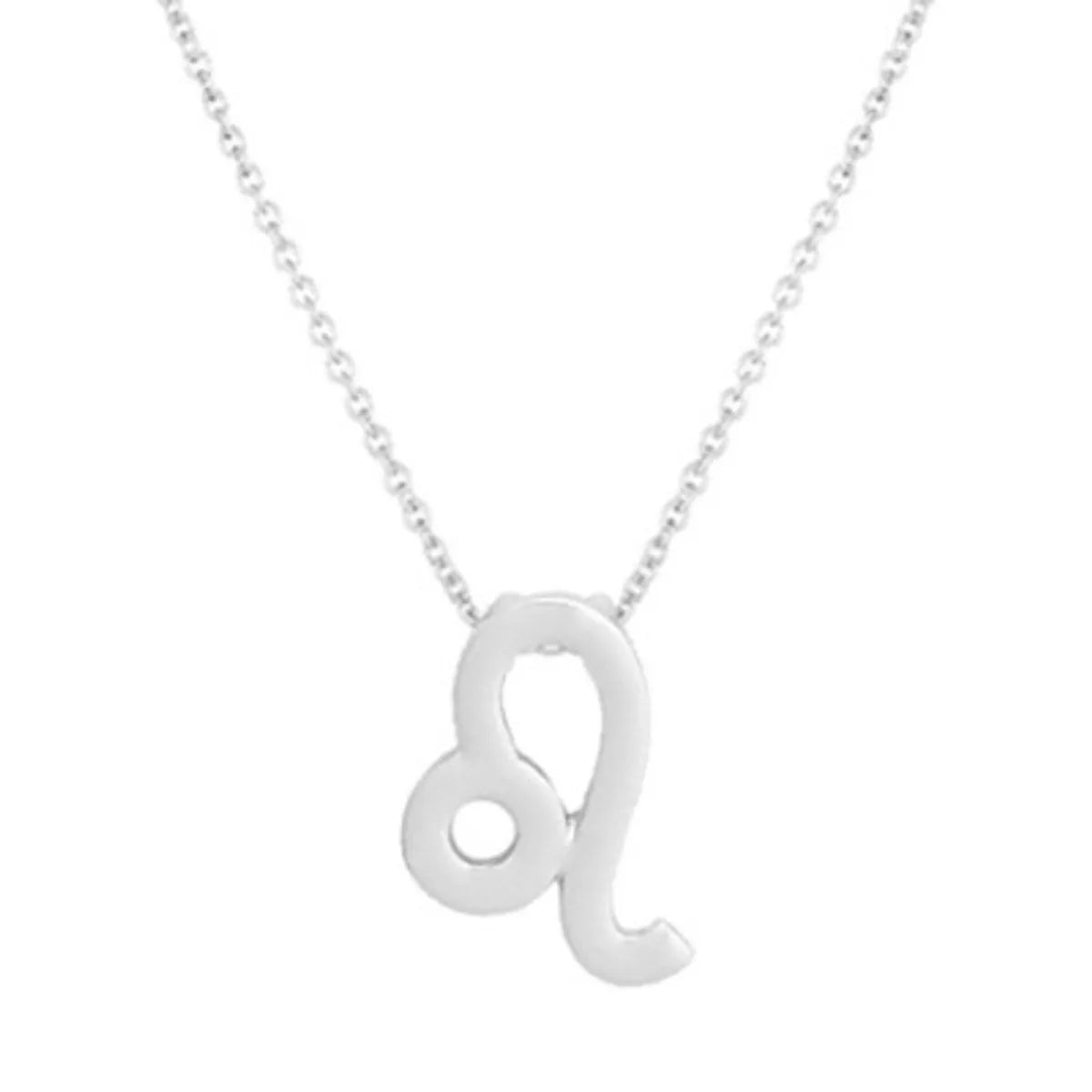 Simple Style Constellation Alloy Plating Women'S Pendant Necklace