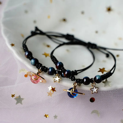 Simple Style Constellation Alloy Star Bracelets