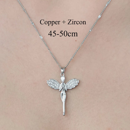 Simple Style Cross Devil'S Eye Flower Copper Plating Inlay Zircon Pendant Necklace