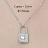 Simple Style Cross Devil'S Eye Lock Copper Plating Inlay Zircon Pendant Necklace