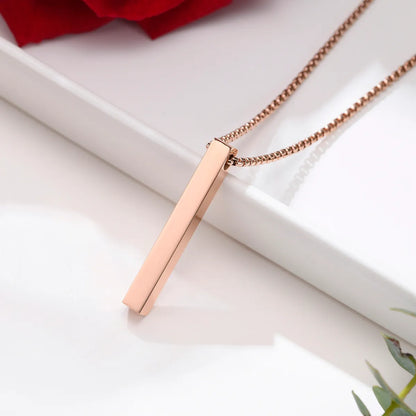 Simple Style Cross Stainless Steel Plating Three-dimensional 18k Gold Plated Unisex Pendant Necklace