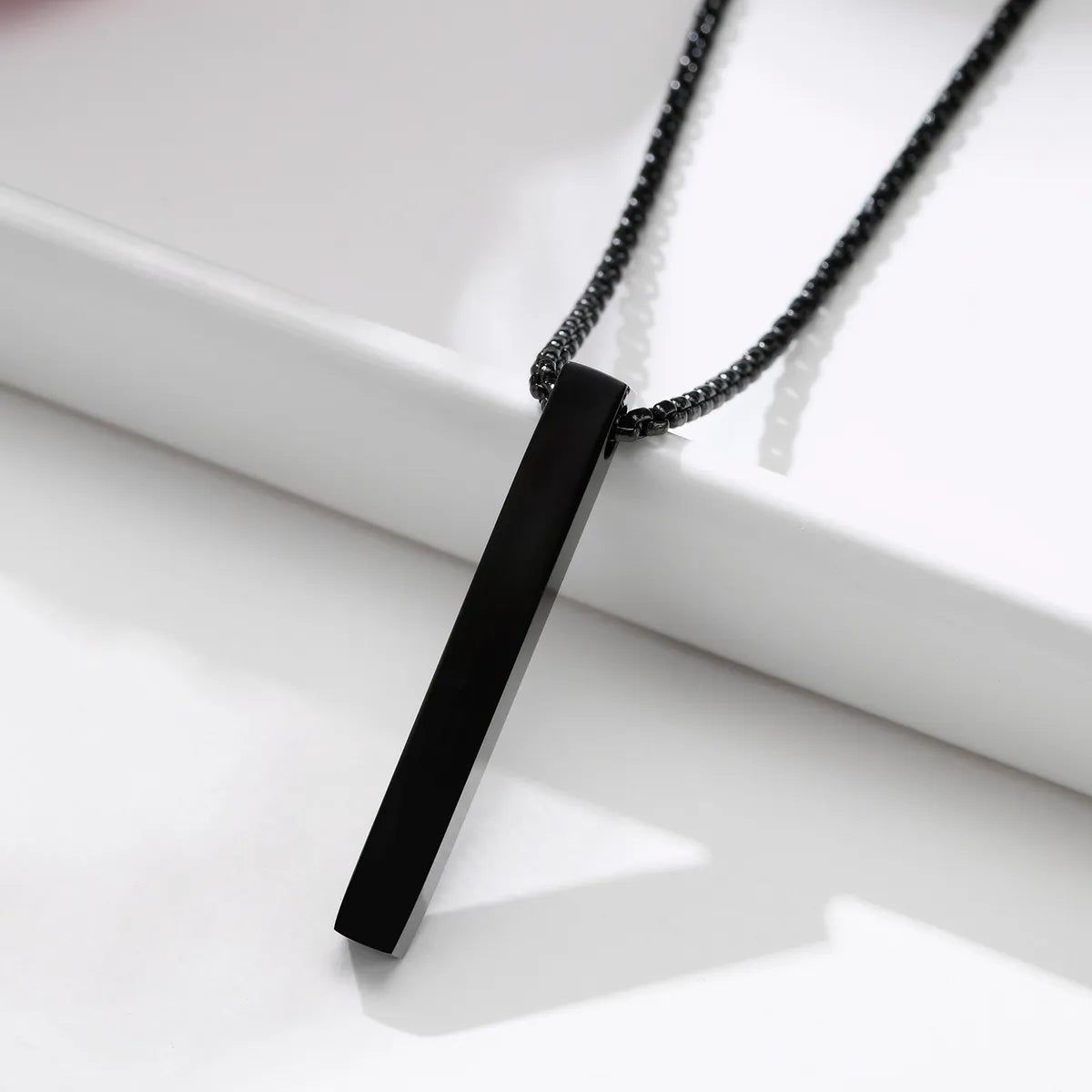 Simple Style Cross Stainless Steel Plating Three-dimensional 18k Gold Plated Unisex Pendant Necklace