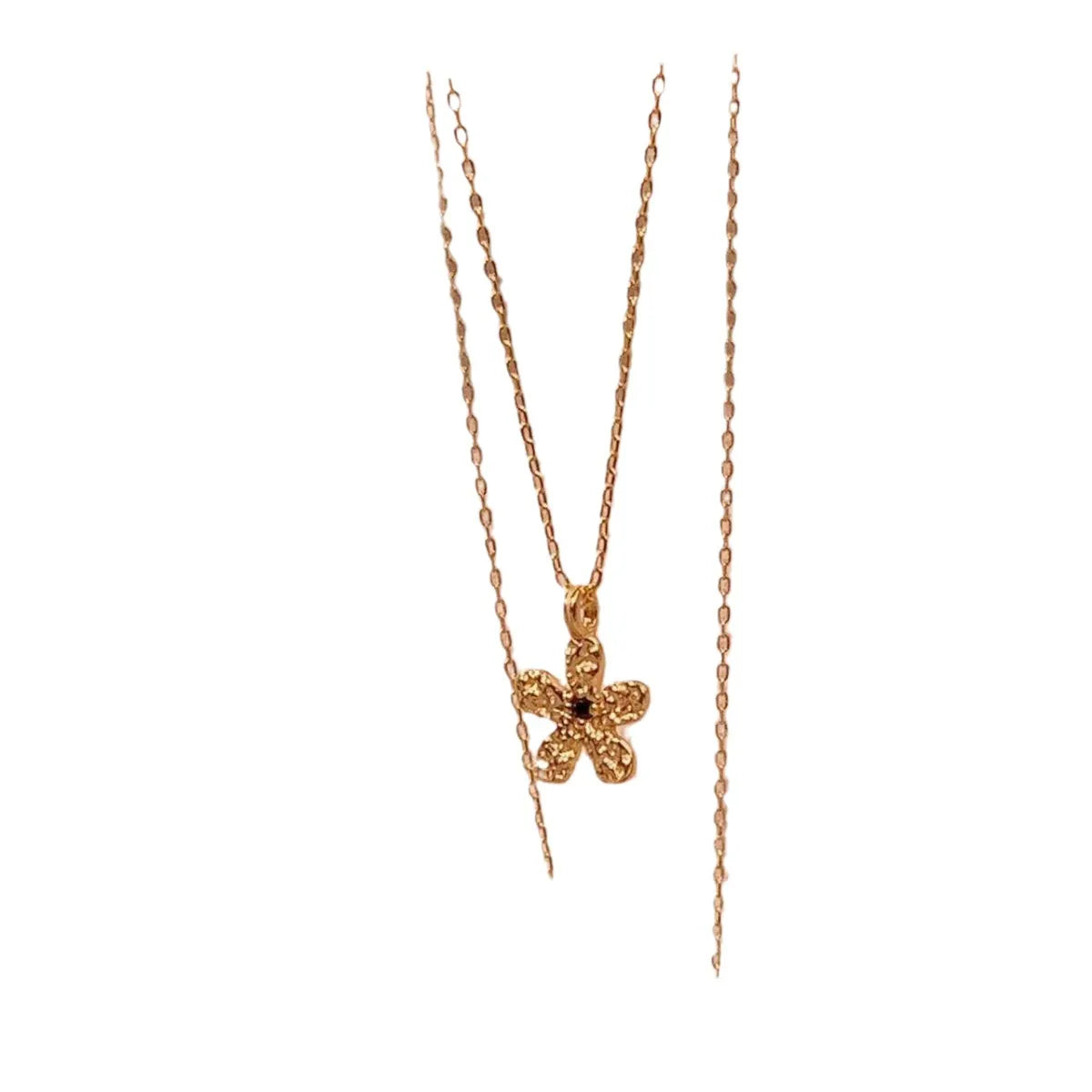 Simple Style Crown Sterling Silver Plating Gold Plated Layered Necklaces