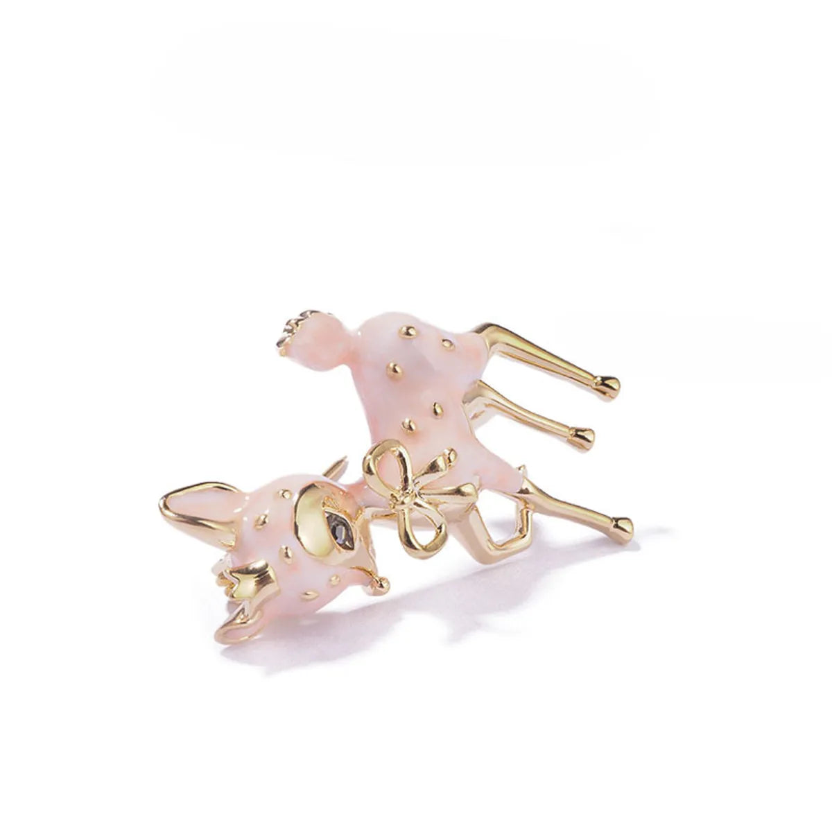 Simple Style Deer Alloy Enamel Women'S Brooches