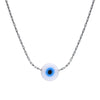 Wholesale Jewelry Simple Style Devil'S Eye Stainless Steel Gold Plated Plating Necklace