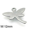 1 Piece Stainless Steel 18K Gold Plated Dragonfly