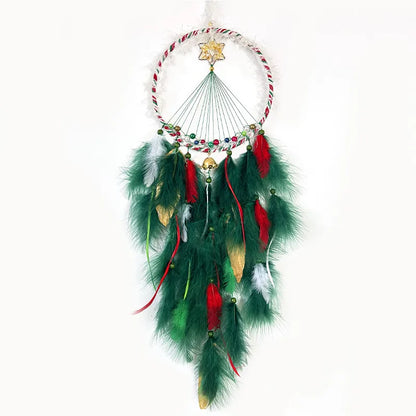 Simple Style Dreamcatcher Mostacilla Feather Iron Pendant Wall Art