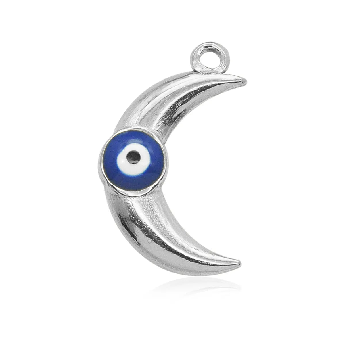 Simple Style Eye Stainless Steel Plating Inlay Zircon Jewelry Accessories