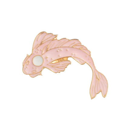 Simple Style Fish Alloy Enamel Women'S Brooches