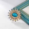 Simple Style Floral Alloy Inlay Rhinestones Women'S Brooches