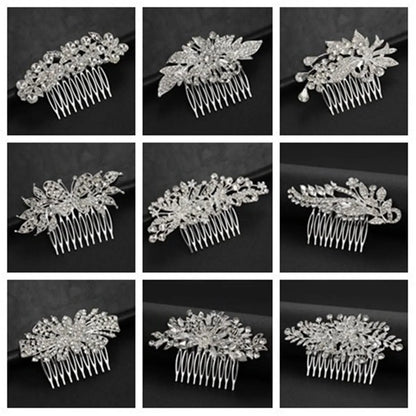 Simple Style Flower Alloy Insert Comb