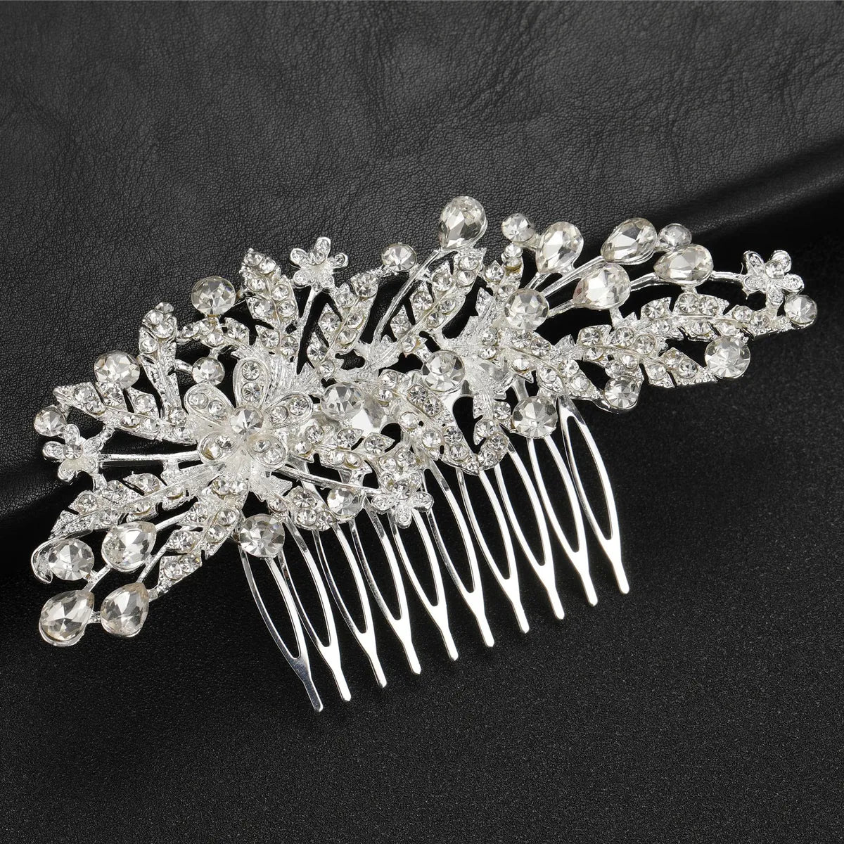 Simple Style Flower Alloy Insert Comb