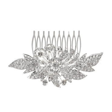 Simple Style Flower Alloy Insert Comb