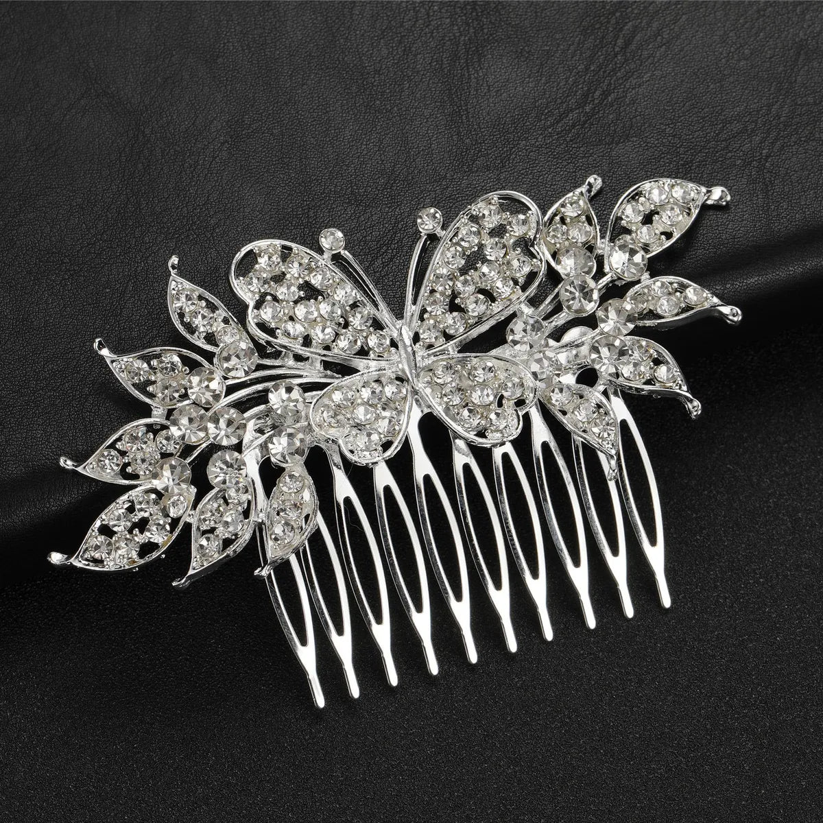 Simple Style Flower Alloy Insert Comb