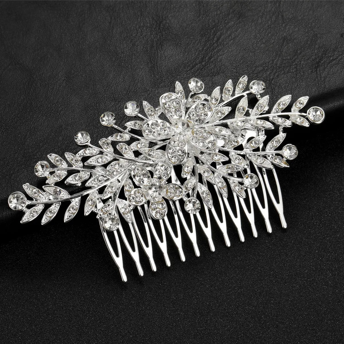 Simple Style Flower Alloy Insert Comb