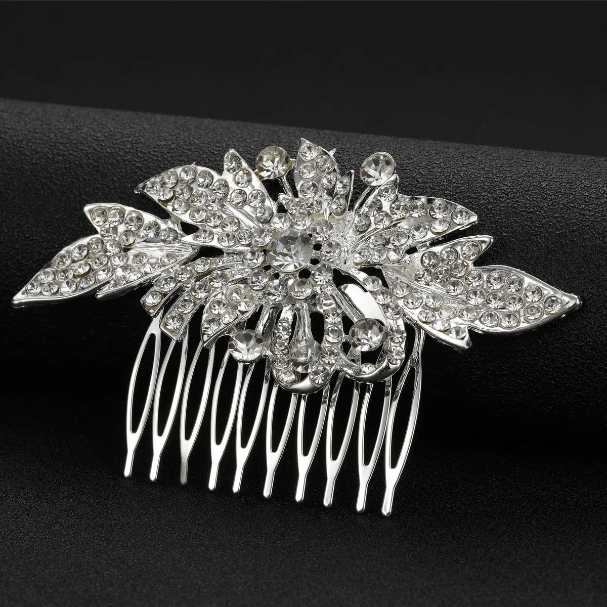 Simple Style Flower Alloy Insert Comb