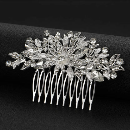 Simple Style Flower Alloy Insert Comb