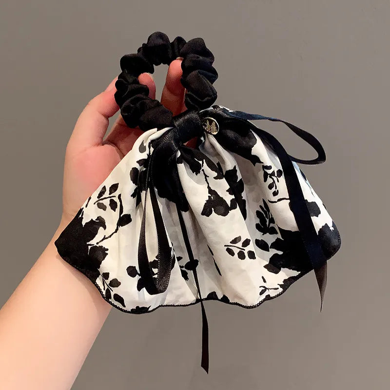 Simple Style Flower Cloth Floral Hair Tie