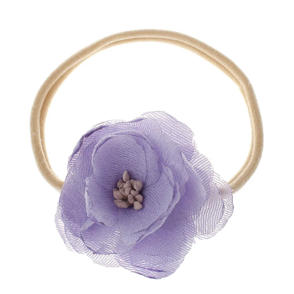 Simple Style Flower Cloth Hair Band 1 Piece