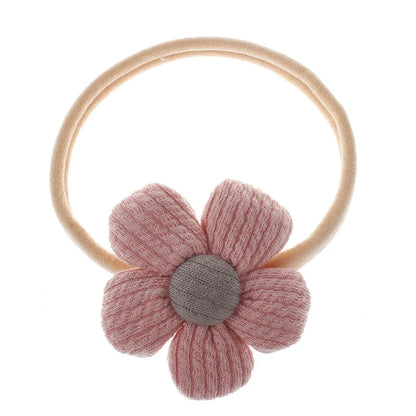 Simple Style Flower Cloth Hair Band 1 Piece