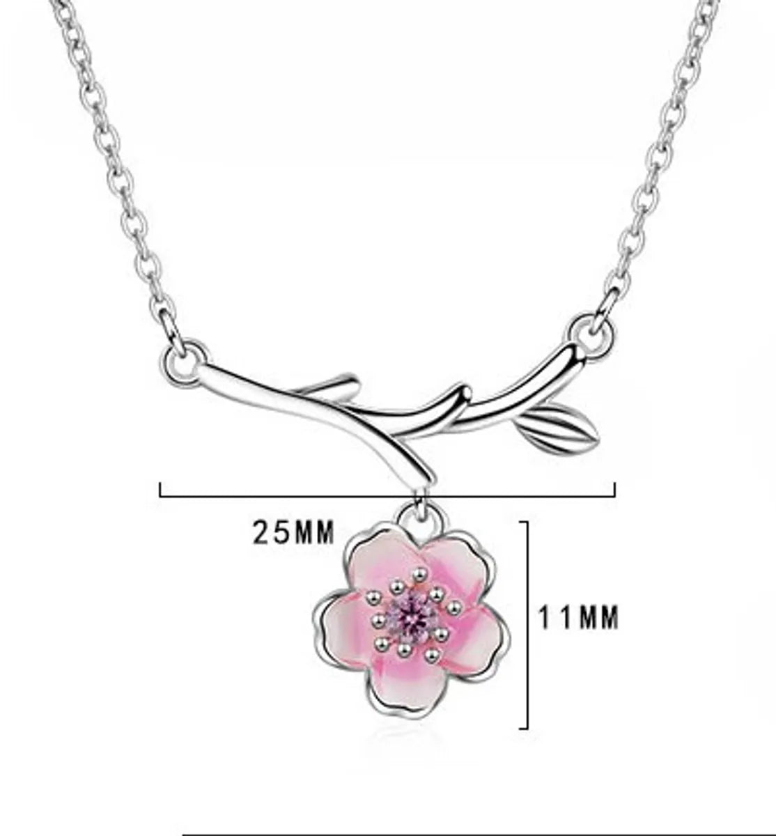 Simple Style Flower Copper Plating Gold Plated Pendant Necklace