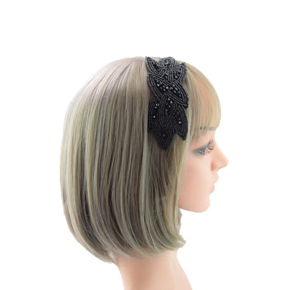 Simple Style Flower Crystal/Bead Patchwork Hair Band 1 Piece