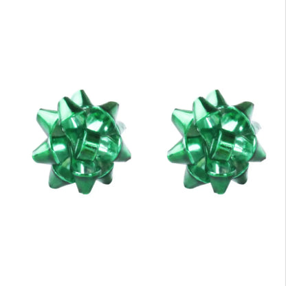 Simple Style Flower Metal Plating Women'S Ear Studs 1 Pair