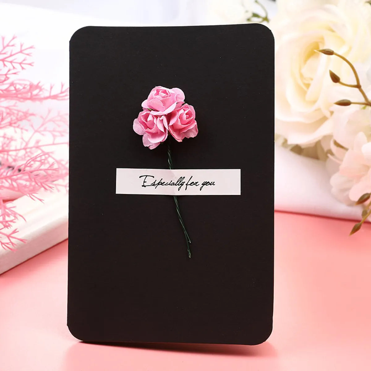 Simple Style Flower Special Paper Daily Party Festival Card