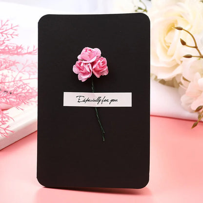 Simple Style Flower Special Paper Daily Party Festival Card