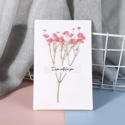 Simple Style Flower Special Paper Daily Party Festival Card