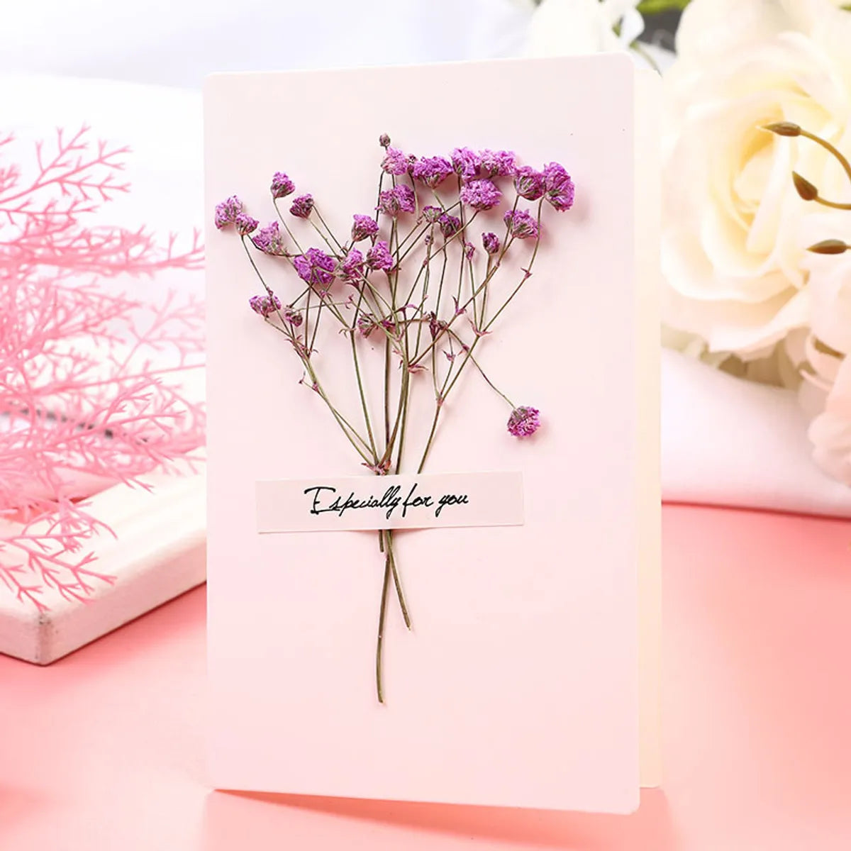 Simple Style Flower Special Paper Daily Party Festival Card