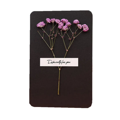 Simple Style Flower Special Paper Daily Party Festival Card