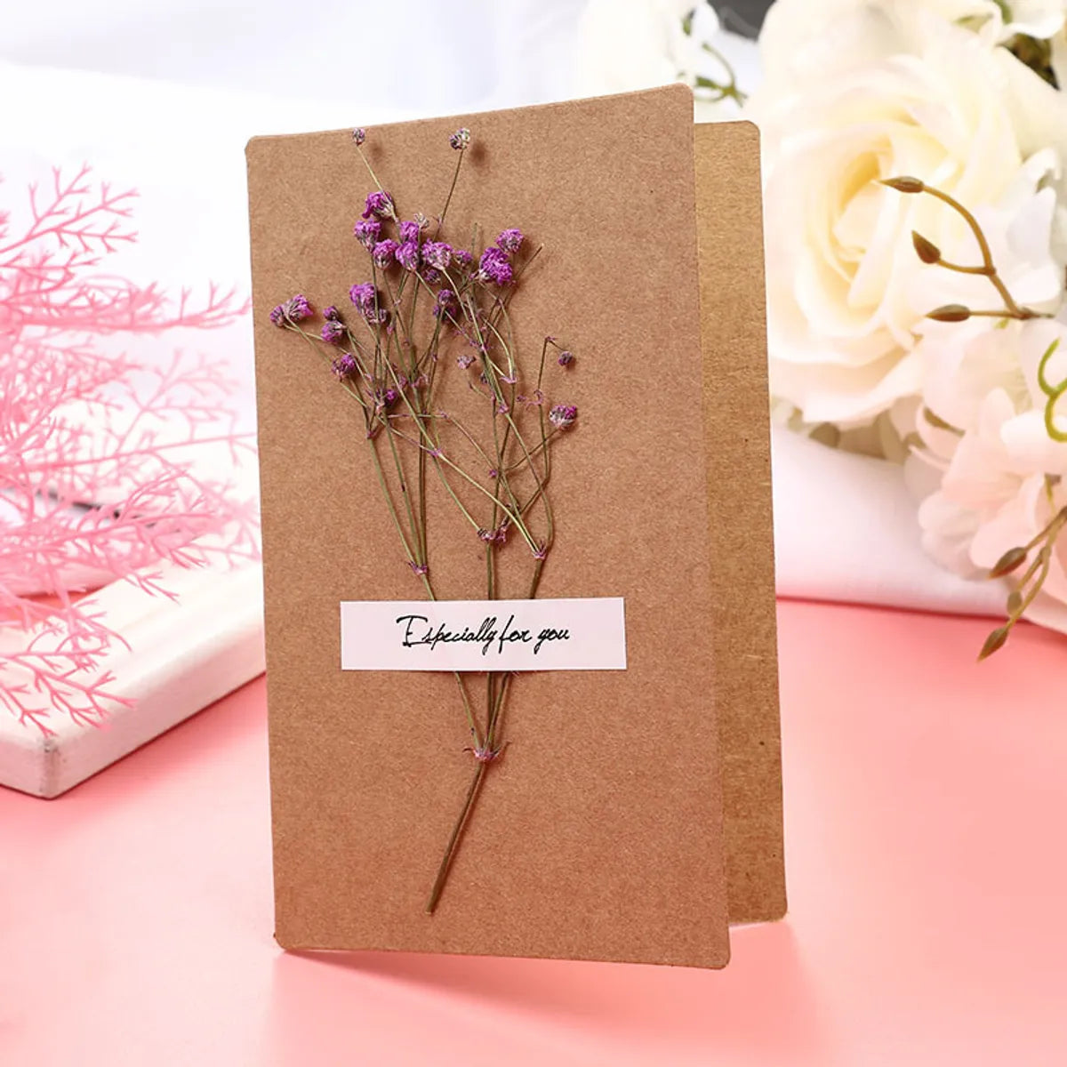 Simple Style Flower Special Paper Daily Party Festival Card