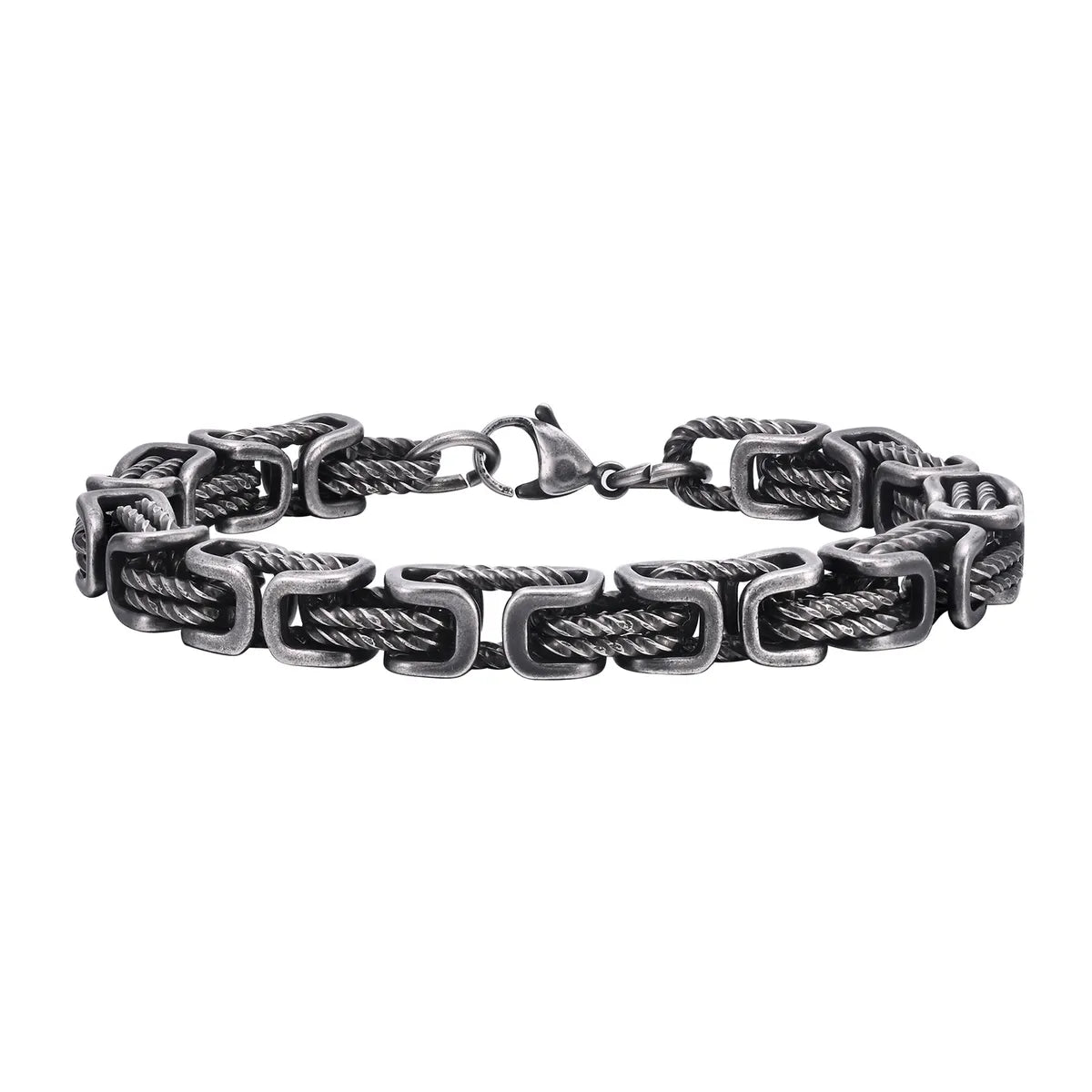 Simple Style Geometric 201 Stainless Steel Men'S Bracelets