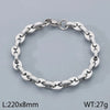 Simple Style Geometric 304 Stainless Steel Bracelets In Bulk